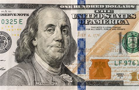 Premium Photo 100 Dollars Bill And Portrait Benjamin Franklin On Usa Money Banknote