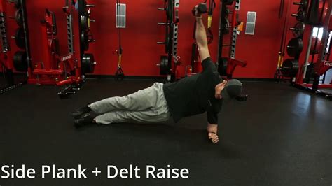 Side Plank Delt Raise YouTube