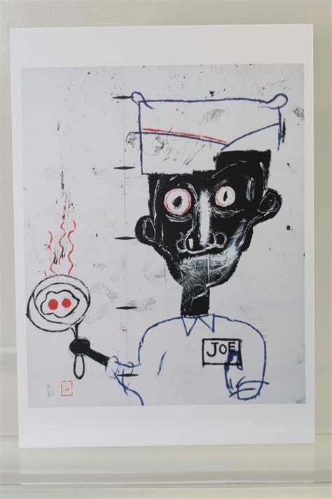Jean Michel Basquiat Eyes And Eggs 1983 Rare Art Postcard New Ebay