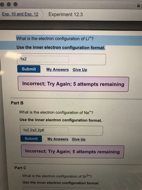 Solved Exp 10 And Exp 12experiment 123 What Is The Ele