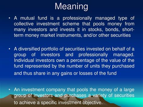 Ppt Mutual Funds Powerpoint Presentation Free Download Id 4371127