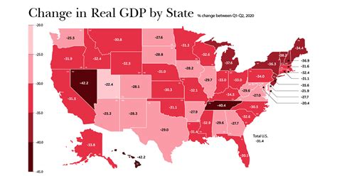 Mapped Americas 2 Trillion Economic Drop By State And Industry