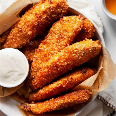 Crispiest Hot Honey Chicken Tenders Healthful Blondie