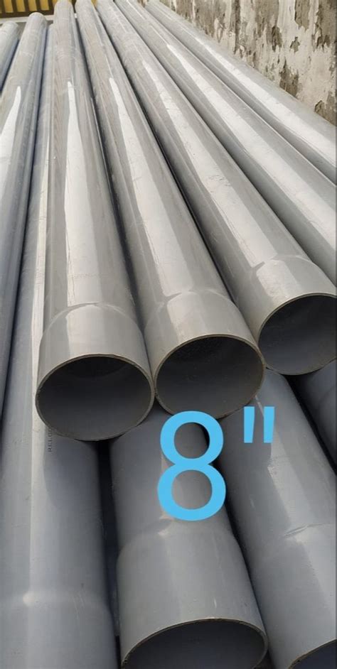 8 Inch Pvc Pipe 6 M At In Greater Noida Id 24900427612