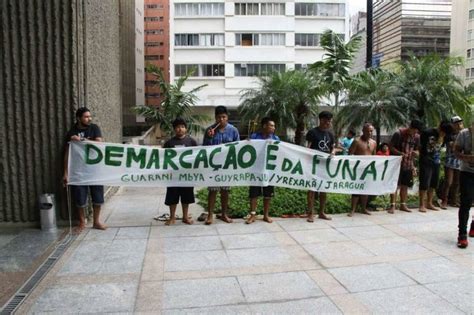 Lideran As Ind Genas Entregam Documento Pedindo Provid Ncias Do Mpf