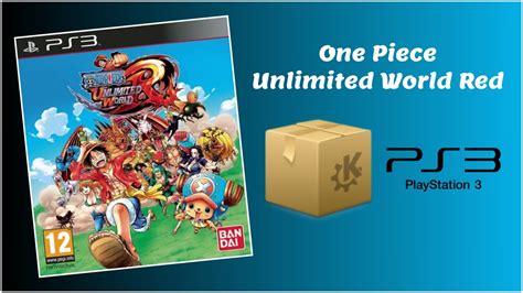 One Piece Unlimited World Red Pkg Ps3 Youtube