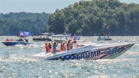 Trump Boat Parade Rally Today On Lake Lanier In Georgia 11alive