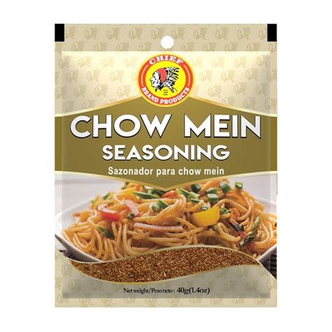 Chief Chow Mein Seasoning Sunset International Foods Inc