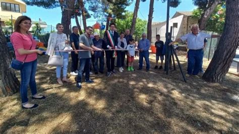 Vasto Inaugurato Il Nuovo Parco Giochi A Sant Antonio Abate