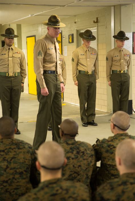 DVIDS - Images - Marine recruits come face-to-face with drill ...