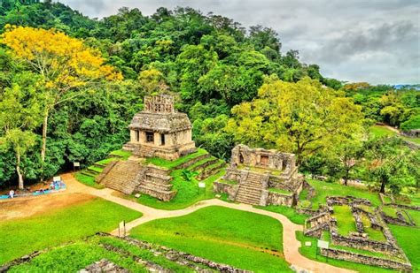 Ru Nas De Palenque Em Chiapas Uma Antiga Cidade Maia No M Xico Foto