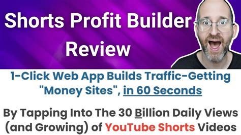 Shorts Profit Builder Review Youtube