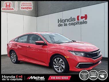 Honda Civic Vendre Qu Bec Honda De La Capitale