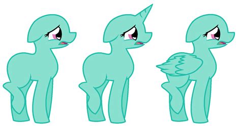 Mlp Base Original Sad Pony By Alari1234 Bases On Deviantart