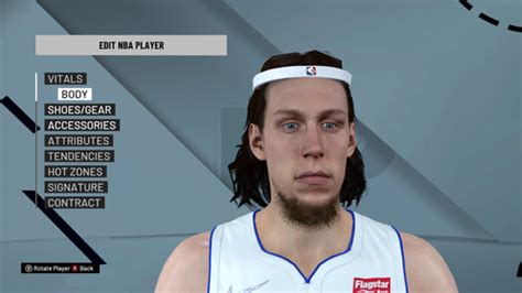 Nba K Kelly Olynyk Cyberface Hair Update And Body Model By Shrwn Apuyan