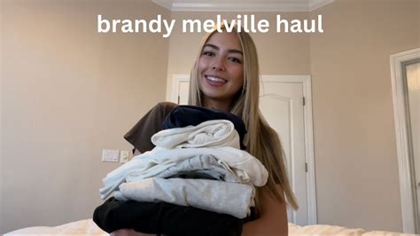 Brandy Melville Haul Youtube