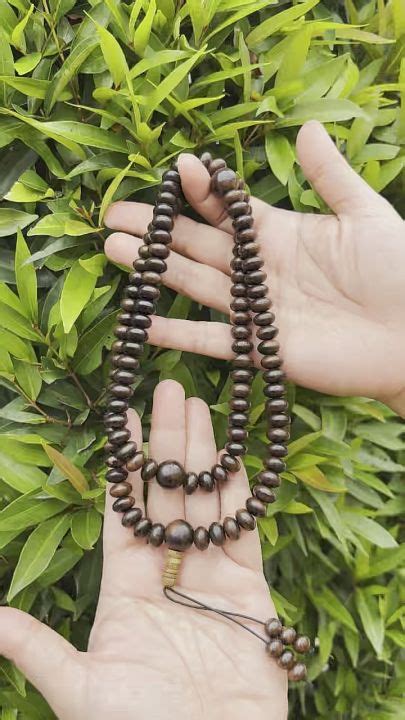 Tasbih 108 Butir Kayu Gaharu Buaya Kalimantan Tasbih Budha Kayu Gaharu