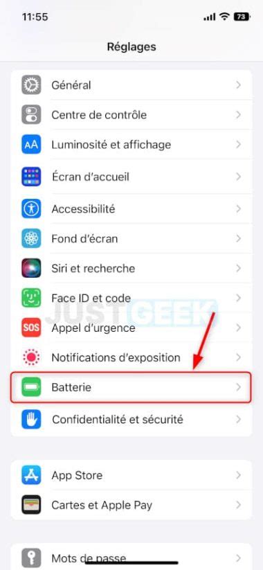 Comment Afficher Le Pourcentage De Batterie Sur Iphone