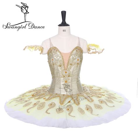 Buy Latest Gold Platter Tutu For Competiton Girls