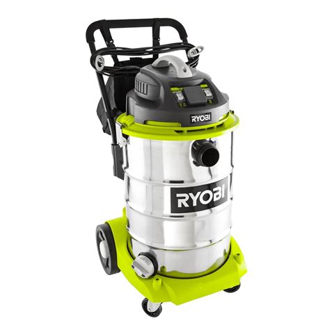 Ryobi 1400W 60L Stainless Steel Wet And Dry Vacuum | Bunnings Warehouse