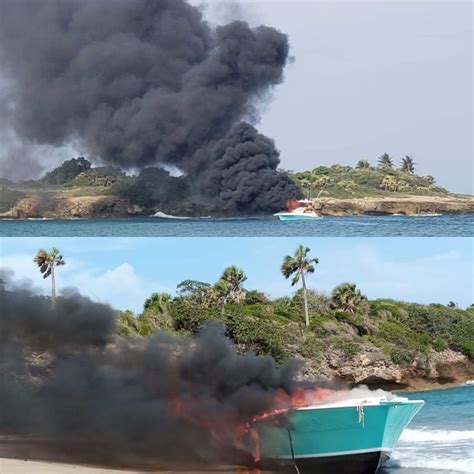 Autoridades Investigan Incendio De Embarcación En Playa Cambiaso De