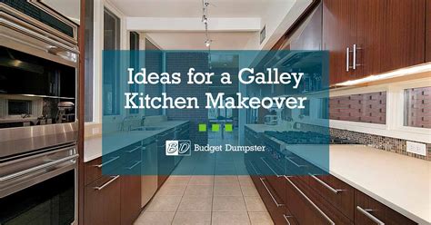 Galley Kitchen Makeover Ideas To Create More Space Budget Dumpster