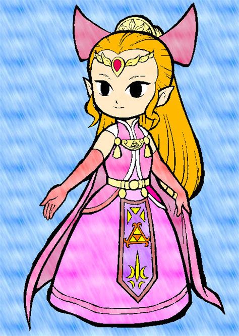 Princess Zelda 2 Colored By Twighlightblossom On Deviantart