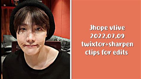 Jhope Vlive Twixtor Sharpen Clips For Edits Mega Link