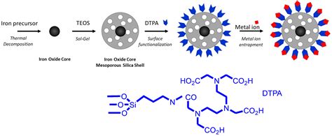 Upscale Synthesis Of Magnetic Mesoporous Silica Nanoparticles And Application To Metal Ion