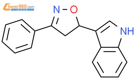 5 1H indol 3 yl 3 phenyl 4 5 dihydro 1 2 oxazoleCAS号69022 92 0