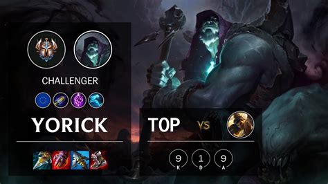 Yorick Top Vs Akshan Euw Challenger Patch B Youtube