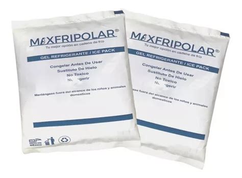 Gel Refrigerante Gel Pack Sustituto De Hielo Gr Pzas