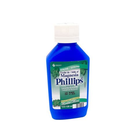 Leche Magnesia Menta Phillips Ml