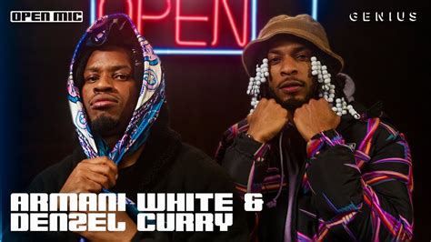 Armani White Denzel Curry Goated Live Performance Open Mic