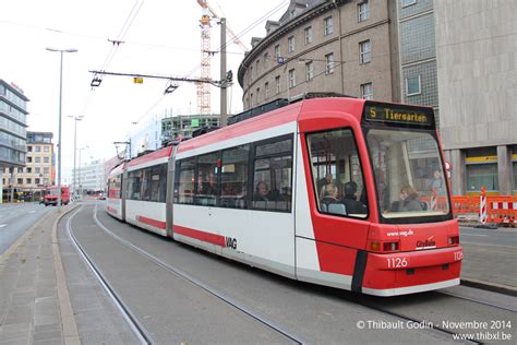 Adtranz Siemens Gt N N Sur La Ligne Vgn Nuremberg N Rnberg