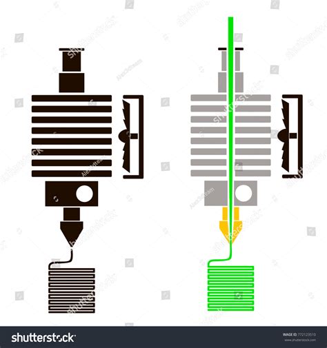 printer extruder images stock   objects vectors