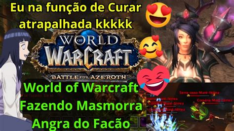 Jogando World of Warcraft Uma Aventura na Masmorra Angra do Falcão