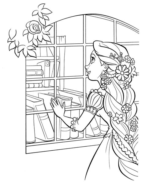 Coloriage Raiponce Coloriage Gratuit à Imprimer Wonder Day