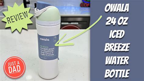 Owala Freesip Iced Breeze Insulated Water Bottle Review Youtube