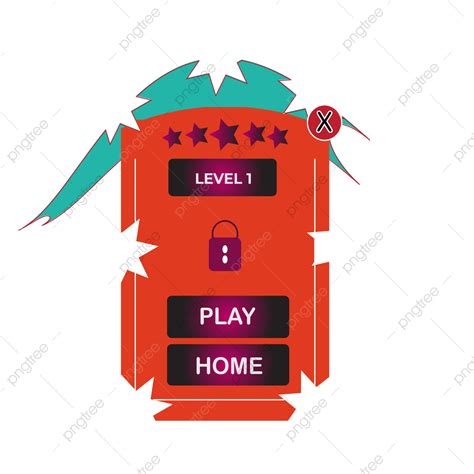 Game Level Map Vector Hd Png Images Game Level Design Transparent