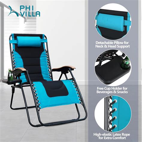 Phi Villa Xl Silla Reclinable De Gran Tama O Con Relleno De Gravedad