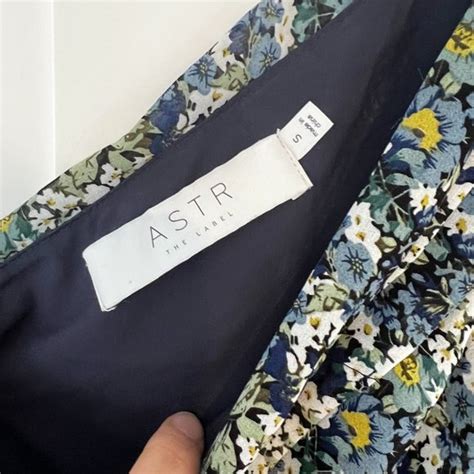 Astr Dresses Santorini Dress Astr The Label In Blue Green Floral