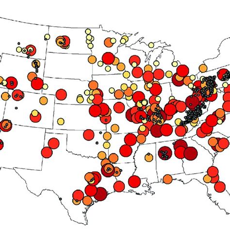 Coal Fired Power Stations With Total Capacity In Mw And Coal Mines Download Scientific