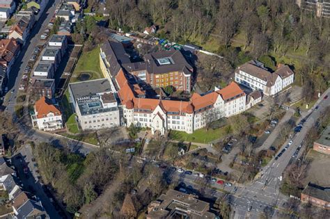 Gelsenkirchen aus der Vogelperspektive Klinikgelände des Sankt Marien