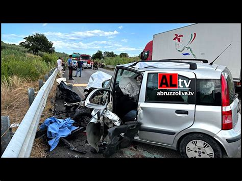 Incidente Sulla Trignina Nel Vastese Un Morto E Tre Feriti