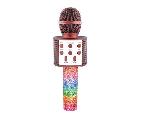 Glitter Rainbow Pride Karaoke Mic With Speaker Big Lots