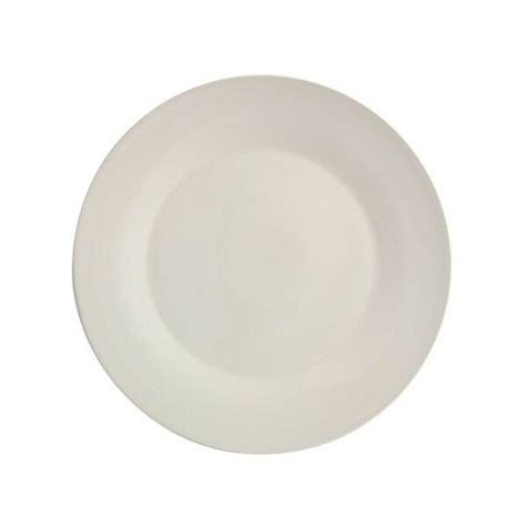 Fairmont Main White Linen Dinner Plate Cm