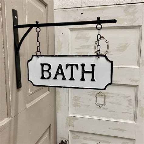 Bath Sign