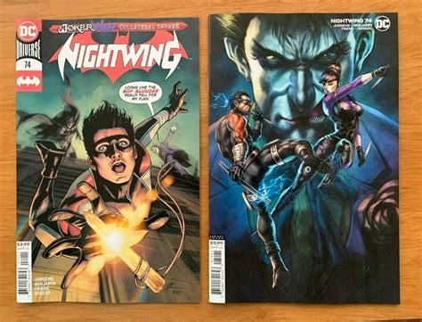 Nightwing 74 2020 Joker War Main Quah Variant Set Joker War Nm