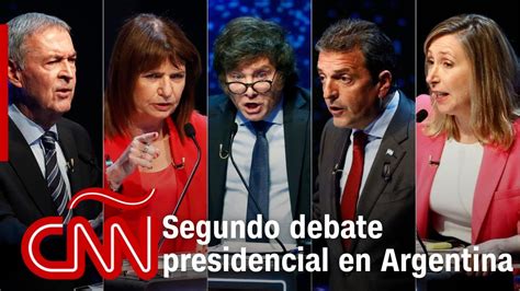 Resumen Del Debate Presidencial En Argentina Entre Massa Milei